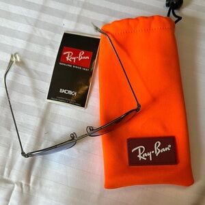 Ray-Ban Sunglasses with Orange Case